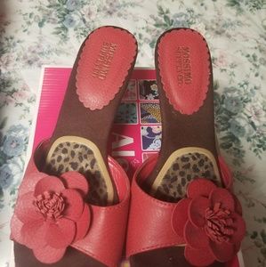 Heeled sandals